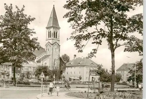 AK / Ansichtskarte  Niesky_Oberlausitz_Sachsen Zinzendorfplatz 