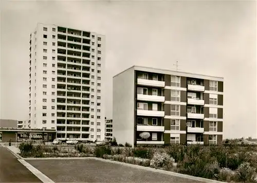 AK / Ansichtskarte  Neustadt__Haardt_Weinstrasse Bayernplatz mit Hochhaus 