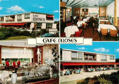 AK / Ansichtskarte  Neu-Listernohl_Olsberg Cafe Moses Gastraeume Terrasse 