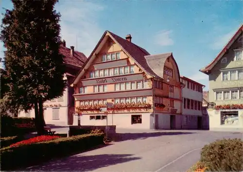 AK / Ansichtskarte  Hemberg_SG Hotel und Metzgerei Loewen Hemberg_SG