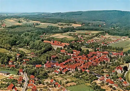 AK / Ansichtskarte  Iburg_Teutoburger_Wald Fliegeraufnahme Iburg_Teutoburger_Wald