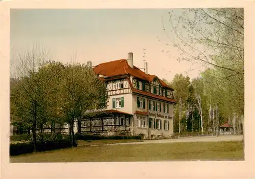 AK / Ansichtskarte  Bad_Klosterlausnitz Kurhotel Waldhaus zur Koeppe Bad_Klosterlausnitz