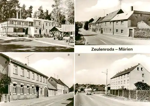 AK / Ansichtskarte 73887414 Zeulenroda-Triebes Jugendherberge Teilansichten Gaststaette Gruener Baum Zeulenroda-Triebes