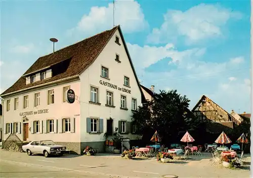 AK / Ansichtskarte  Sexau Gasthaus zur Lerche Freiterrasse Sexau