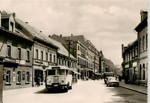 AK / Ansichtskarte  Riesa_Sachsen Ernst Thaelmann Strasse Riesa Sachsen