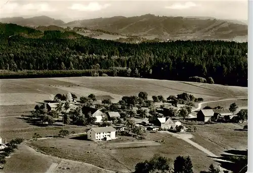 AK / Ansichtskarte 73887554 Burg_Argenbuehl Fliegeraufnahme mit Kurheim Helmel Burg Argenbuehl