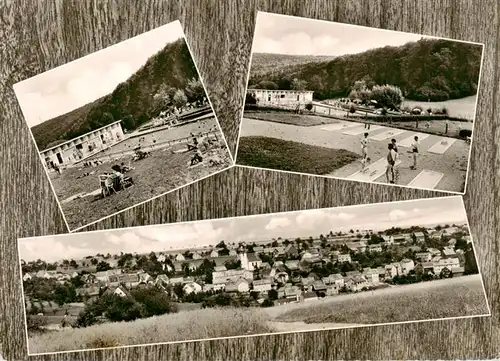 AK / Ansichtskarte  Vielbrunn Freibad Panorama Vielbrunn