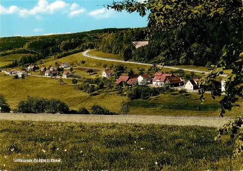 AK / Ansichtskarte  Olfen_Odenwald Fliegeraufnahme Olfen Odenwald