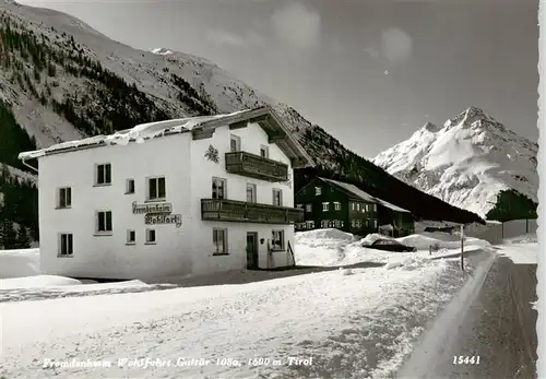 AK / Ansichtskarte 73887583 Galtuer_Tirol Fremdenheim Wohlfahrt Galtuer Tirol