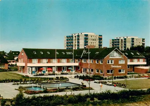 AK / Ansichtskarte  Buesum_Nordseebad Reichsbund Platz Buesum_Nordseebad