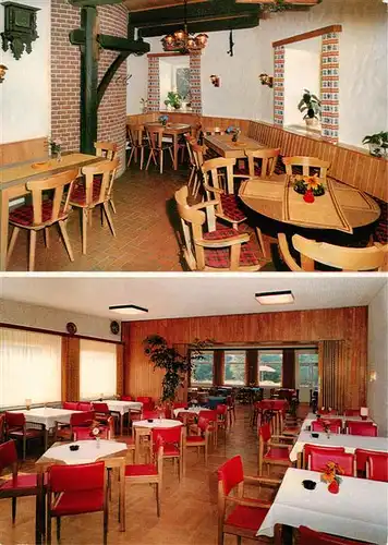 AK / Ansichtskarte  Suhlendorf Gast und Pensionshaus Waldmuehle Gastraeume Suhlendorf