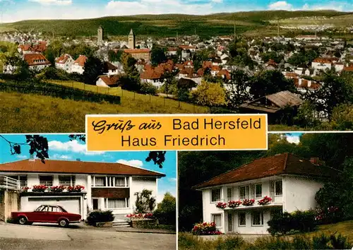AK / Ansichtskarte 73887666 Bad_Hersfeld Panorama Haus Friedrich Bad_Hersfeld