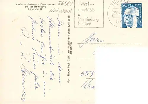AK / Ansichtskarte  Strassenhaus Panorama Waeldchen Schwimmbad Sportplatz Strassenhaus