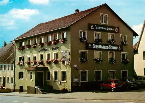 AK / Ansichtskarte  Riedboehringen Gasthaus Sonne Riedboehringen