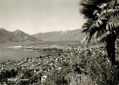 AK / Ansichtskarte  Minusio_TI Panorama Minusio_TI