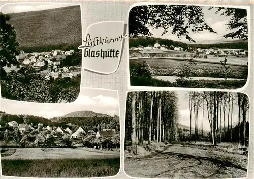 AK / Ansichtskarte  Glashuette_Bonndorf Panorama Waldpartie Glashuette_Bonndorf