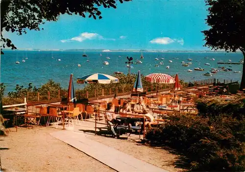 AK / Ansichtskarte  Steinberghaff Terrasse an der Flensburger Aussenfoerde Steinberghaff