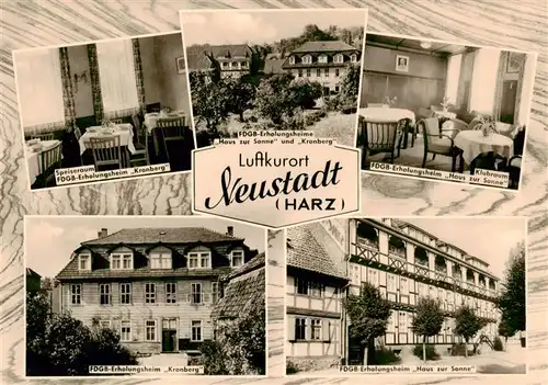 AK / Ansichtskarte 73887753 Neustadt_Harz FDGB-Erholungsheime Luftkurort Neustadt_Harz