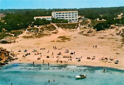 AK / Ansichtskarte 73887822 Cala_Sahona Hostal Sahona Fliegeraufnahme 