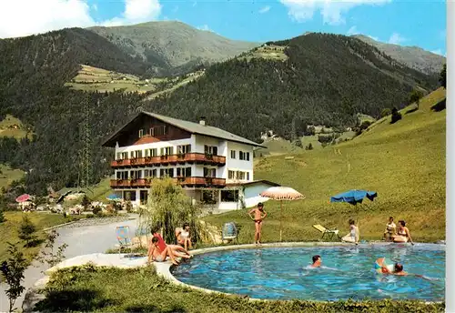 AK / Ansichtskarte  St_Leonhard__San_Leonardo_Passeier_IT Pension Sonnenhof Pool 