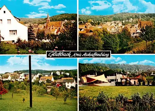 AK / Ansichtskarte  Glattbach_Unterfranken Orts und Teilansichten Glattbach_Unterfranken