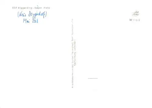 AK / Ansichtskarte  Riggerding Kirche Riggerding