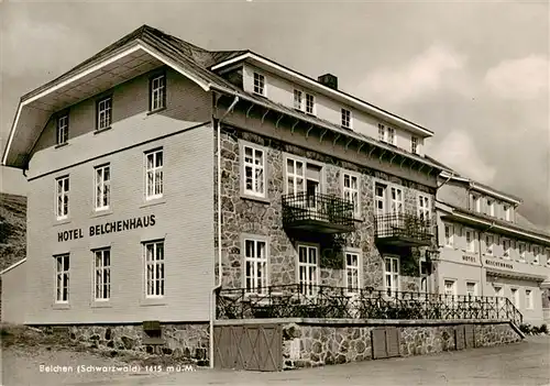 AK / Ansichtskarte  Belchen_Baden Hotel Belchenhaus Belchen_Baden