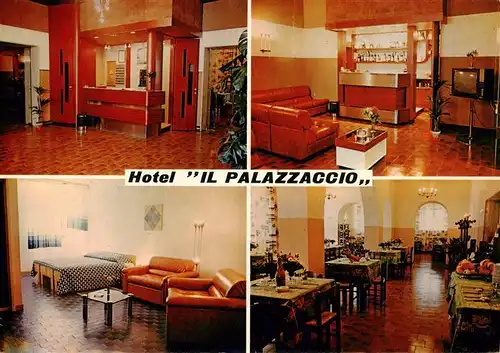 AK / Ansichtskarte 73887913 Cecina_Toscana Hotel Il Palazzaccio Gastraeume Rezeption 