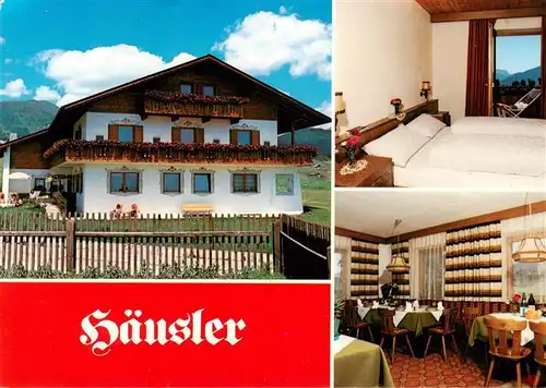 AK / Ansichtskarte  Muehlbach__Suedtirol_IT Gasthaus Haeusler Gaestezimmer Gaststube 