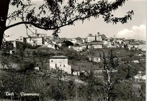 AK / Ansichtskarte 73887921 Todi_Umbria_IT Panorama 