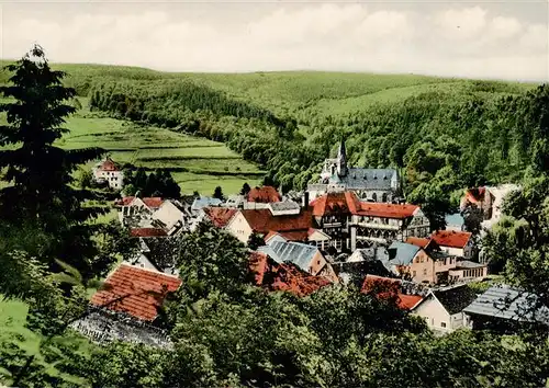 AK / Ansichtskarte  Schmitten__Taunus Ortsansicht 