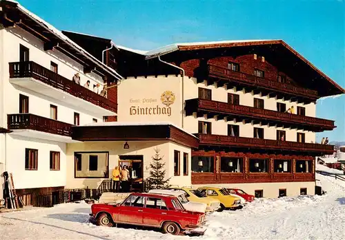 AK / Ansichtskarte  Saalbach_-Hinterglemm_AT Hotel Pension Hinterhag 