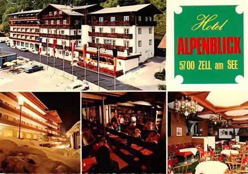 AK / Ansichtskarte 73887969 Zell_See_AT Hotel Alpenblick Gastraeume  