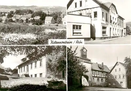 AK / Ansichtskarte 73888036 Kaltennordheim Gaststaette Haus der Werktaetigen Schlosseingang Kaltennordheim
