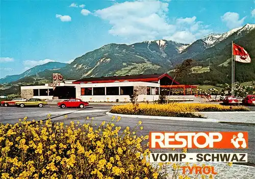 AK / Ansichtskarte  Vomp_Tirol Autobahnrasthaus Restop Vomp_Tirol