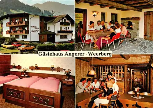 AK / Ansichtskarte  Weerberg_Tirol_AT Gaestehaus Angerer Gastraeume Gaestezimmer 