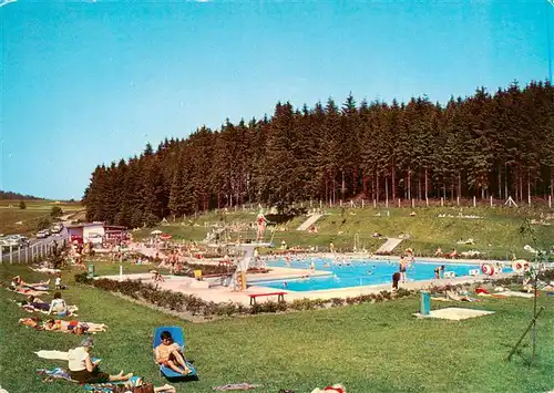 AK / Ansichtskarte  Nordhalben Freibad Nordhalben