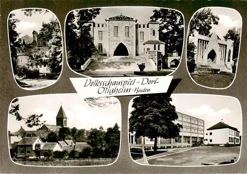 AK / Ansichtskarte  oetigheim Volksschauspiel-Dorf oetigheim