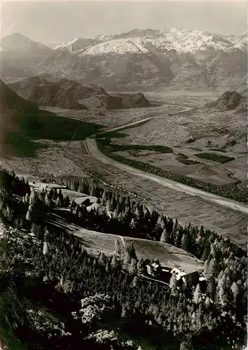 AK / Ansichtskarte  Triesenberg_Liechtenstein_FL Alphotel Gaflei Blick ins Rheintal Alpenpanorama 