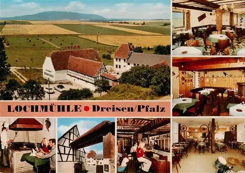 AK / Ansichtskarte  Dreisen Hotel Restaurant Lochmuehle Landschaftspanorama Dreisen