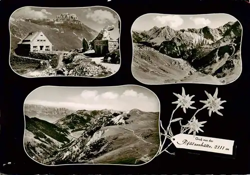 AK / Ansichtskarte  Triesenberg_Liechtenstein_FL Pfaelzerhuette Alpenpanorama 