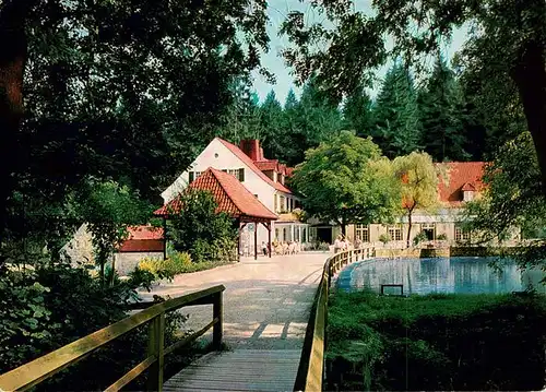 AK / Ansichtskarte  Horn-Bad_Meinberg Waldhotel Silbermuehle Horn-Bad_Meinberg