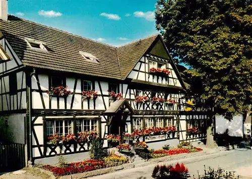 AK / Ansichtskarte  Sasbachwalden Gasthaus Engel Fachwerkhaus Sasbachwalden