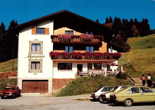 AK / Ansichtskarte 73888228 Sibratsgfaell_Vorarlberg_AT Cafe Pension Alpenrose 