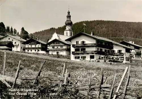 AK / Ansichtskarte 73888235 Wildschoenau_Tirol Ortsansicht mit Kirche Wildschoenau Tirol
