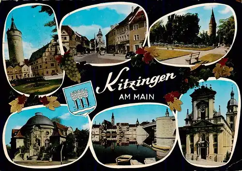 AK / Ansichtskarte 73888245 Kitzingen_Main Orts und Teilansichten Schloss Kirchen Kitzingen Main