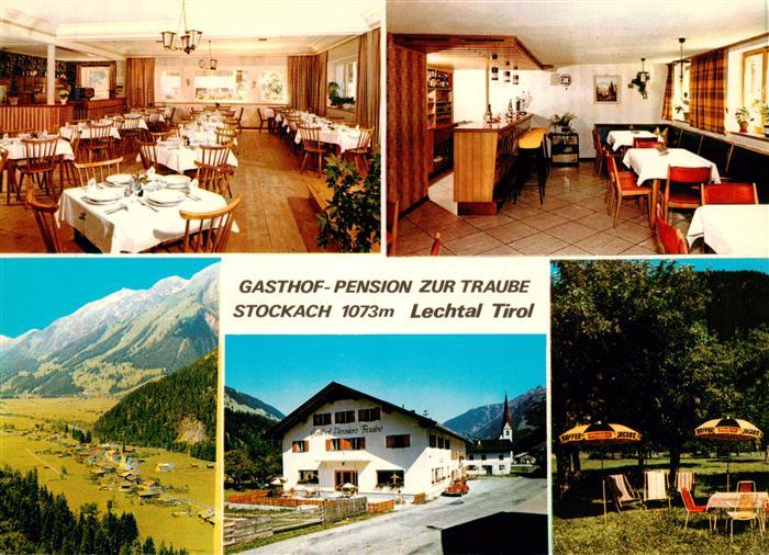 Ak Ansichtskarte 73888275 Stockach Lechtal Tirol At Gasthof Pension