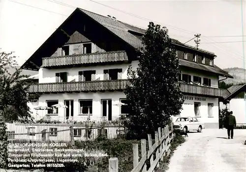 AK / Ansichtskarte  Mitterndorf_Bad_Heilbrunn Gasthof Pension Kogler 