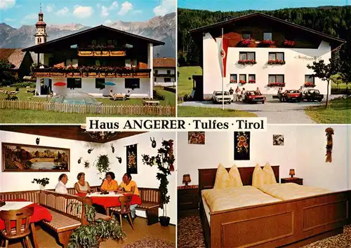 AK / Ansichtskarte 73888288 Tulfes_Tirol Haus Angerer Gaststube Gaestezimmer Tulfes Tirol