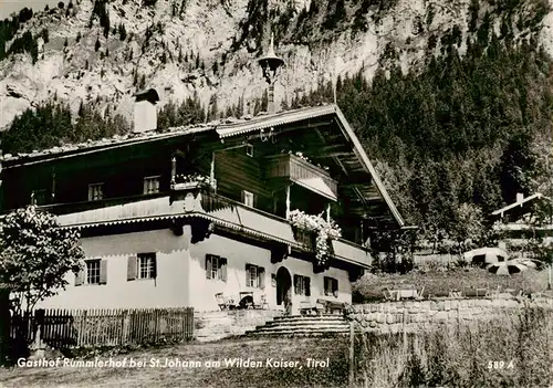 AK / Ansichtskarte  St_Johann_Tirol Gasthof Rummlerhof St_Johann_Tirol